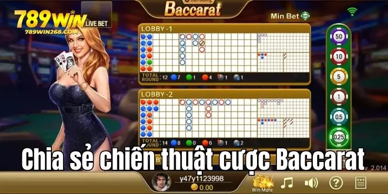 Chia sẻ chiến thuật cược Baccarat luôn thắng lớn